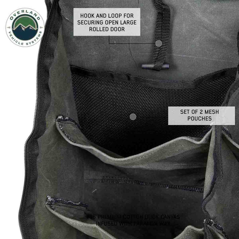 Load image into Gallery viewer, OVS Camping Gear Storage Bag - #16 Waxed Canvas
