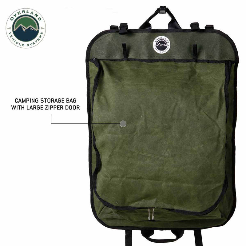 Load image into Gallery viewer, OVS Camping Gear Storage Bag - #16 Waxed Canvas
