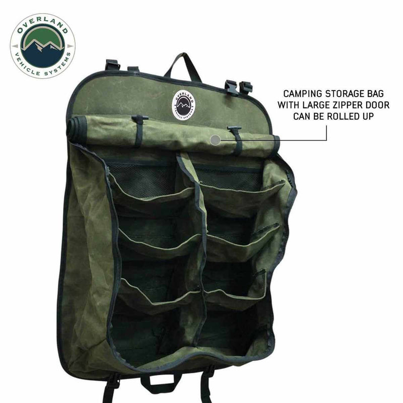 Load image into Gallery viewer, OVS Camping Gear Storage Bag - #16 Waxed Canvas
