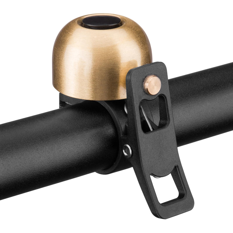 Load image into Gallery viewer, ROCKBROS Copper Alloy Bike Bell, Loud Classic Ring, Fits 21-23mm Handlebars for Adults
