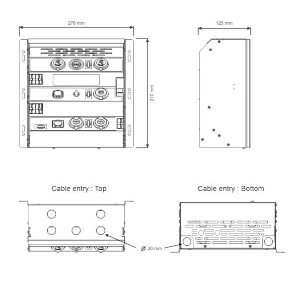Load image into Gallery viewer, DC-40 Distribution Box
