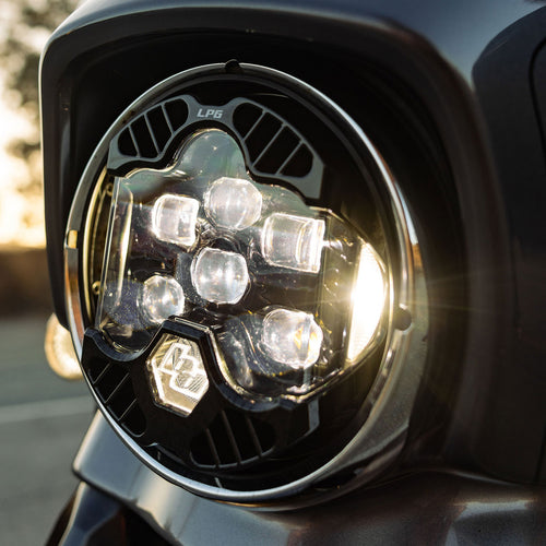 Baja Designs DOT LP6 LED Headlight Kit - 2014-2023 Harley Davidson Street Glide