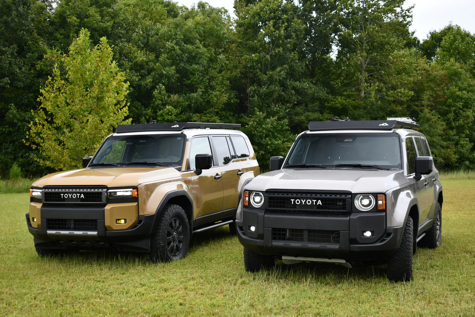 LFD Off Road Ruggedized Aluminum Low Profile Rack - 250 Series Land Cr ...