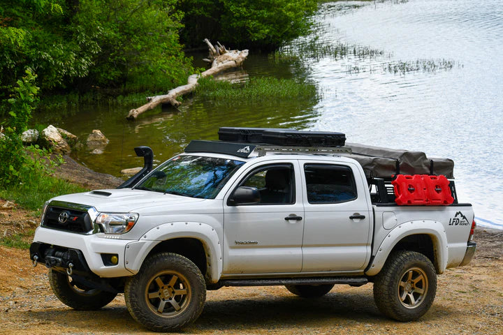 Load image into Gallery viewer, LFD Off Road Toyota Tacoma Bed Rack - Short Bed, Mid Height
