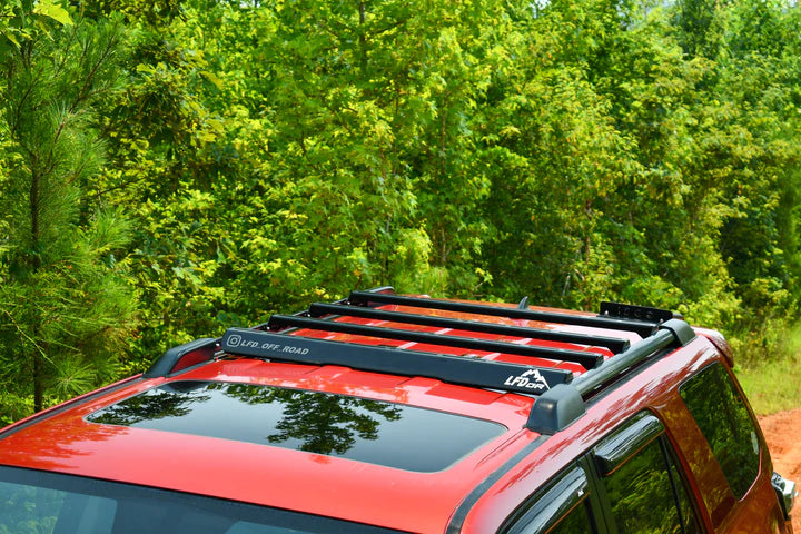 Load image into Gallery viewer, LFD Off Road Integrated Wind Fairing Ruggedized Crossbar - 5th Gen 4Runner

