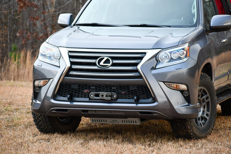Load image into Gallery viewer, LFD Off Road Adjustable Hidden Winch Mount with Recovery Points - GX460
