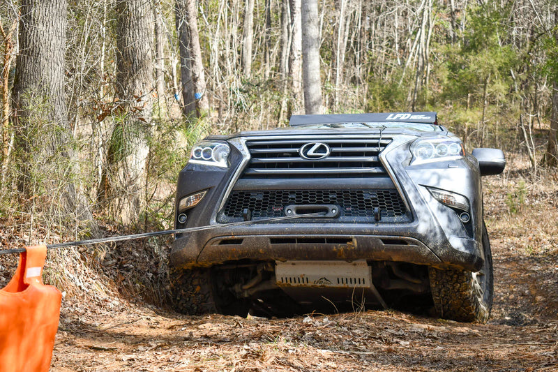 Load image into Gallery viewer, LFD Off Road Adjustable Hidden Winch Mount with Recovery Points - GX460
