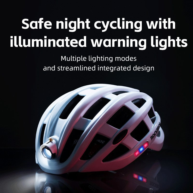 Load image into Gallery viewer, ROCKBROS Cycling Light Helmet 3Modes Bike Ultralight Helmet Electric USB
