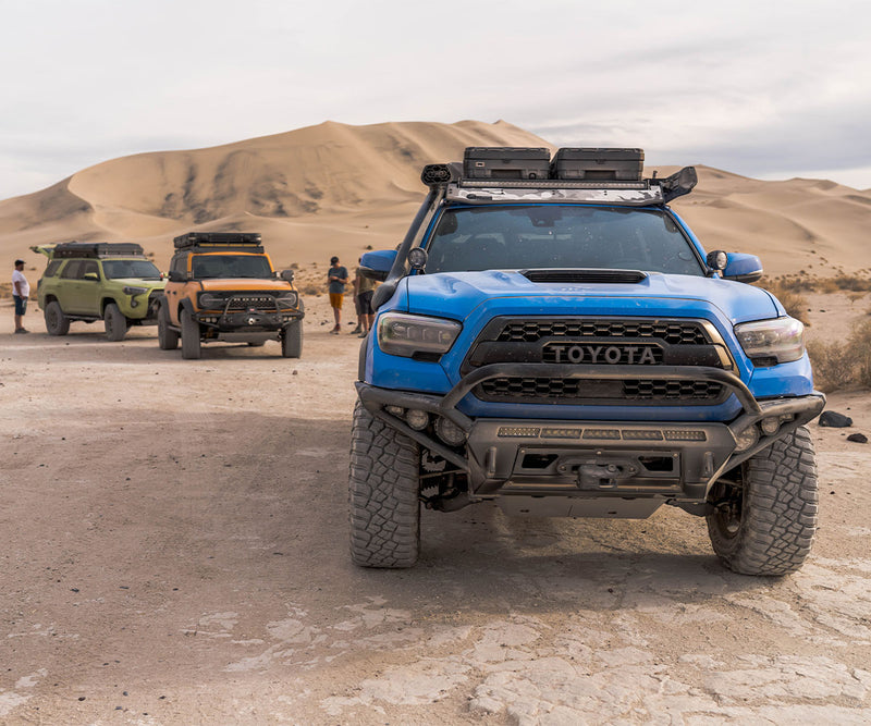Load image into Gallery viewer, CBI Off Road 3rd Gen Toyota Tacoma Dakar Hybrid Bumper | 2016-2023
