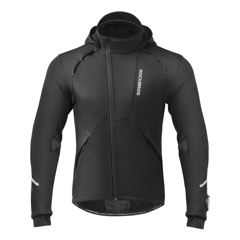 Load image into Gallery viewer, ROCKBROS Men's Winter Cycling Jacket for 5–32°F Thermal Windproof for Biking, Running, Hiking
