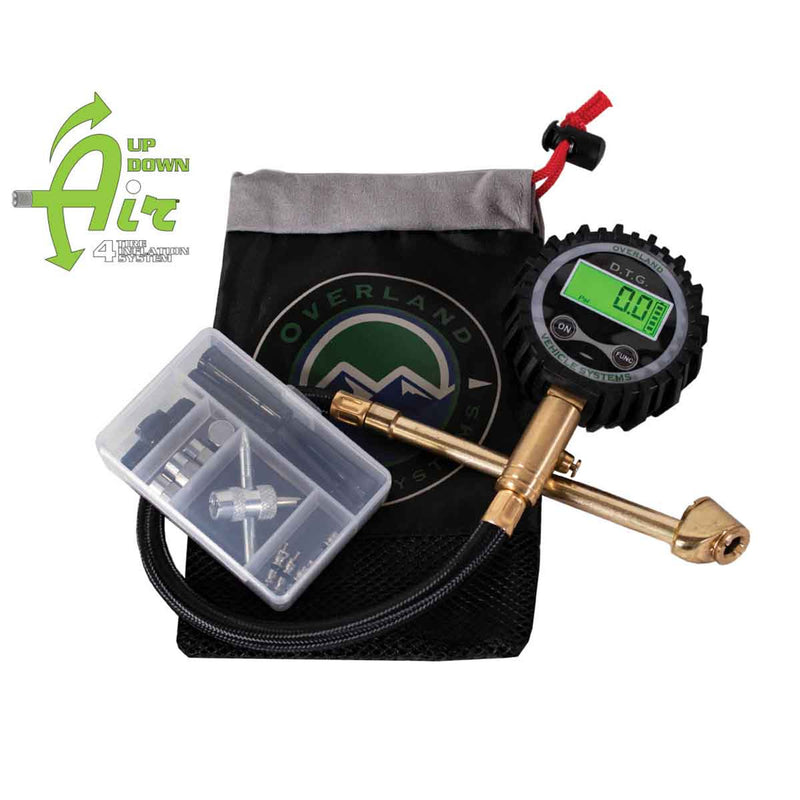 Load image into Gallery viewer, OVS Digital Tire Gauge with Valve Kit &amp; Storage Bag
