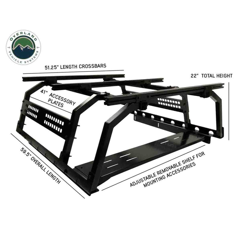 Load image into Gallery viewer, OVS Discovery Rack - Full Size Truck Short Bed Application
