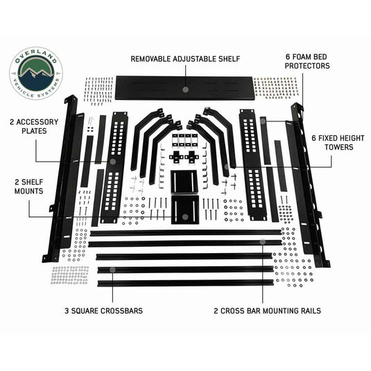 OVS Discovery Rack - Full Size Truck Short Bed Application