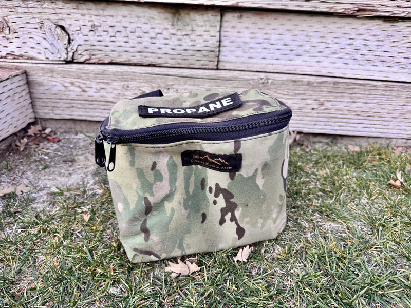 Load image into Gallery viewer, Dual Propane Bottle Pouch
