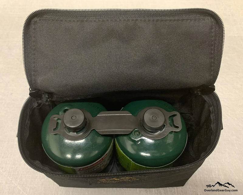 Load image into Gallery viewer, Dual Propane Bottle Pouch
