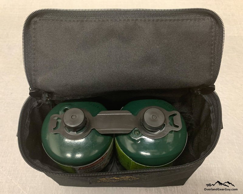 Load image into Gallery viewer, Dual Propane Bottle Pouch

