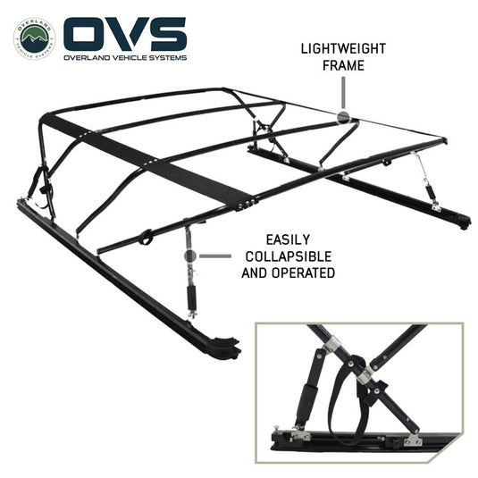 OVS Explorer Soft Shell - Black Diamond Canvas and Aluminum Frame