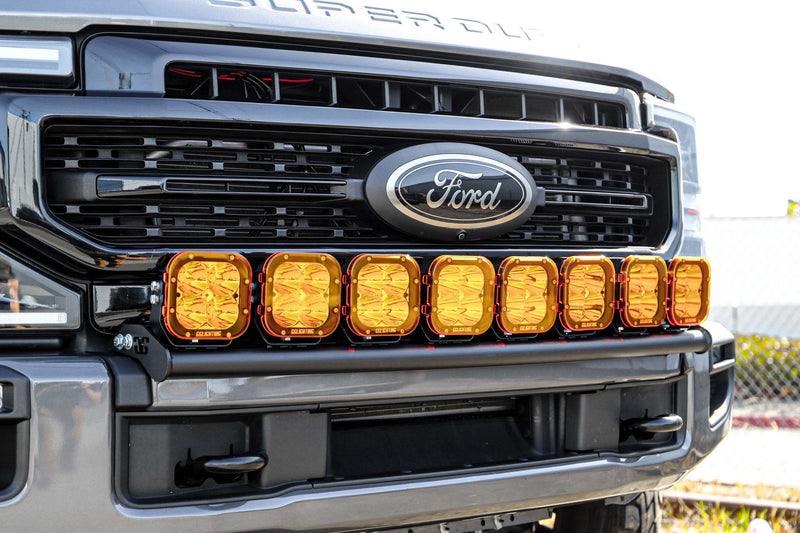 Load image into Gallery viewer, Mount Kit Only 2011+ F250 / F350 Superduty 8 Light Bracket
