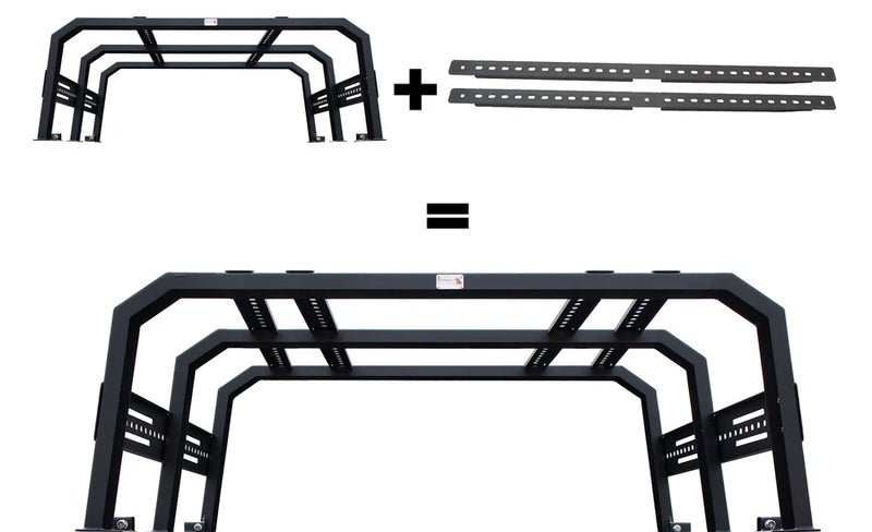 Load image into Gallery viewer, Fishbone Offroad JT Gladiator 2020-Current Additional Top Rails for 61&quot; Fishbone Tackle Racks
