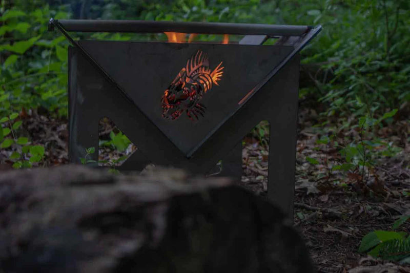 Load image into Gallery viewer, Fishbone Offroad Portable Fire Pit
