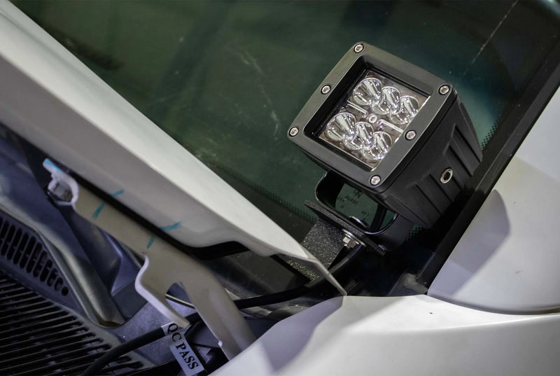 Load image into Gallery viewer, Fishbone Offroad Hood Light Pod Bracket for 2005-2015 Toyota Tacoma
