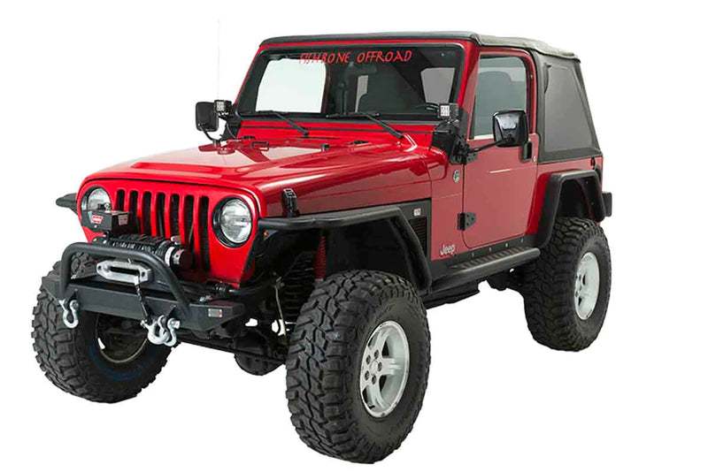 Load image into Gallery viewer, Fishbone Offroad 1997-2006 TJ Wrangler Piranha Front Bumper with Winch Guard
