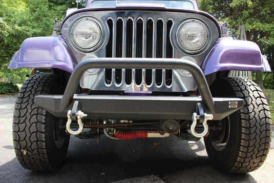 Fishbone Offroad 1987-1995 YJ Wrangler Piranha Front Bumper with Tube Guard
