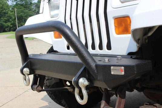 Fishbone Offroad 1987-1995 YJ Wrangler Piranha Front Bumper with Tube Guard