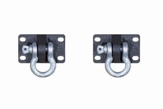Fishbone Offroad Barracuda D-ring Mount Set For 2007 & Up Jeep Wrangler & 2020-Current Jeep Gladiator