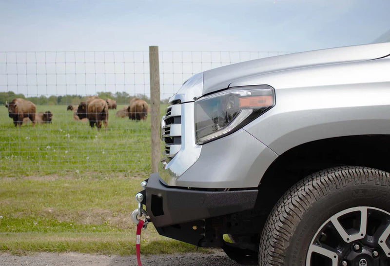 Load image into Gallery viewer, Fishbone Offroad Front Winch Bumper for 2014-2021 Toyota Tundra
