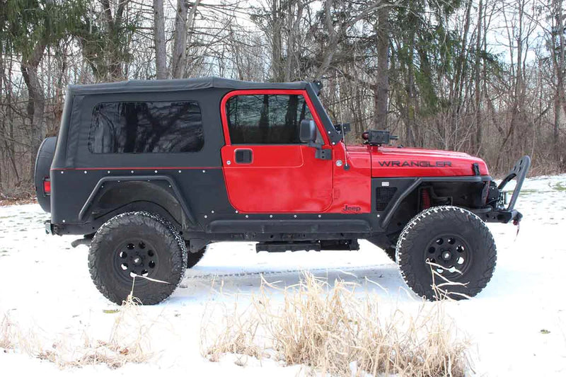 Load image into Gallery viewer, Fishbone 1997-2006 TJ Wrangler Front and Rear Tube Fender Set
