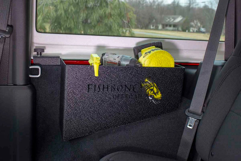 Load image into Gallery viewer, Fishbone Offroad 2018-2023 Jeep Wrangler JL Wheel Well Storage Bins
