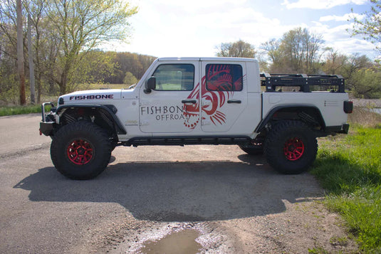 Fishbone Offroad Rear Aluminum Elite Fenders for 2020 & Up Jeep Gladiator