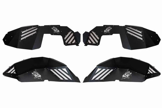 Fishbone Offroad Aluminum Inner Fenders For 2018 & Up Jeep Wrangler