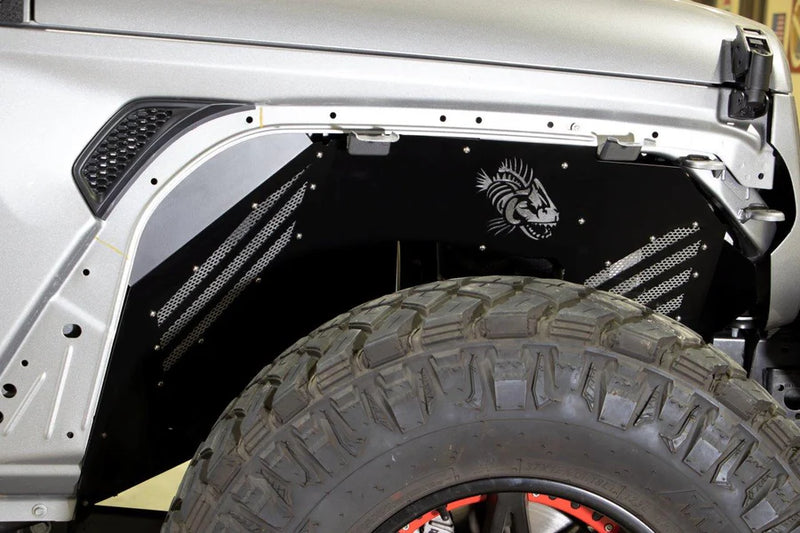 Load image into Gallery viewer, Fishbone Offroad Aluminum Inner Fenders For 2018 &amp; Up Jeep Wrangler
