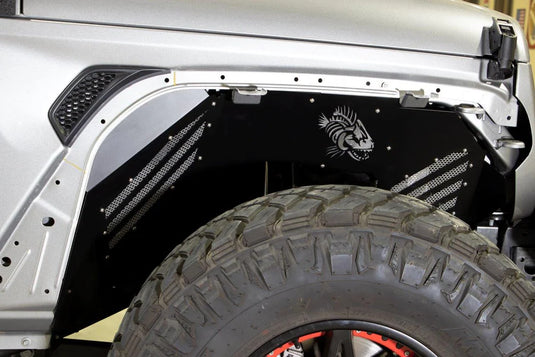 Fishbone Offroad Aluminum Inner Fenders For 2018 & Up Jeep Wrangler