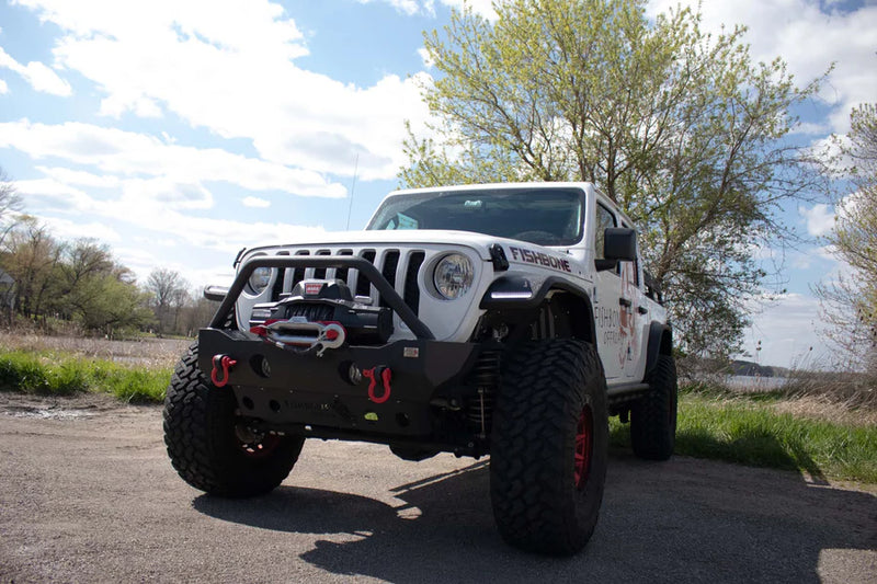 Load image into Gallery viewer, Fishbone Offroad 2018-Current Jeep Wrangler JL, JLU &amp; 2020-Current Jeep JT Gladiator Aluminum Elite Front Fenders
