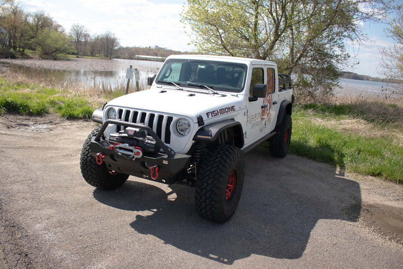 Load image into Gallery viewer, Fishbone Offroad 2018-Current Jeep Wrangler JL, JLU &amp; 2020-Current Jeep JT Gladiator Aluminum Elite Front Fenders
