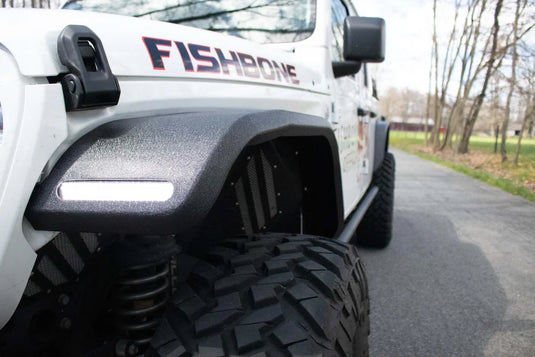 Fishbone Offroad 2018-Current Jeep Wrangler JL, JLU & 2020-Current Jeep JT Gladiator Aluminum Elite Front Fenders