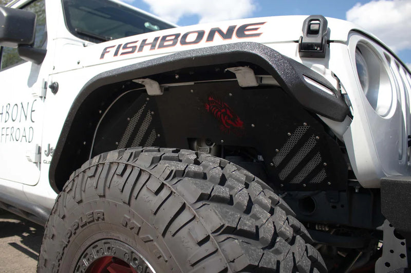 Load image into Gallery viewer, Fishbone Offroad 2018-Current Jeep Wrangler JL, JLU &amp; 2020-Current Jeep JT Gladiator Aluminum Elite Front Fenders
