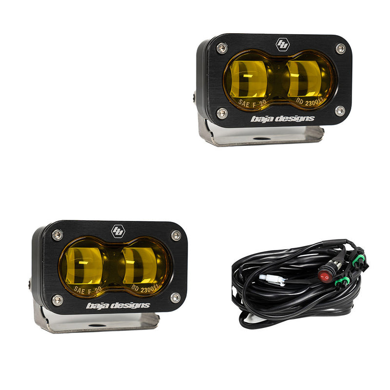 Load image into Gallery viewer, Baja Designs S2 SAE LED Auxiliary Light Pod Pair - Universal
