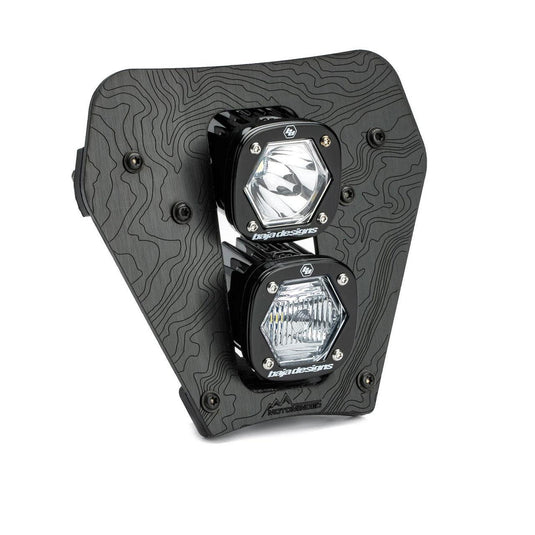 Baja Designs KTM Dual S1 "Gemini" (D/C) LED Headlight Kit - 2024-2025 KTM XCF-W, XC-W
