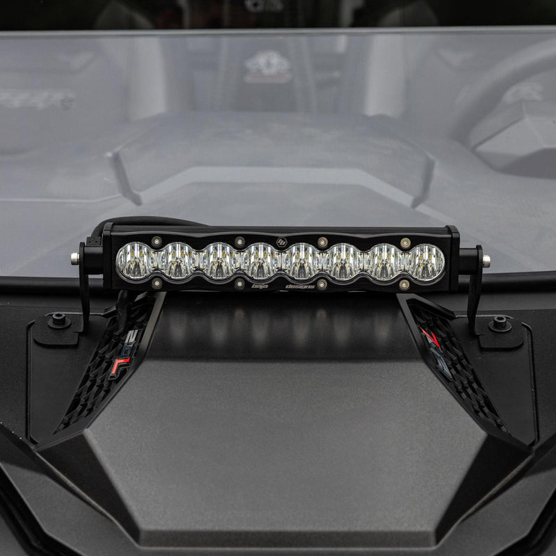 Load image into Gallery viewer, Baja Designs S8 10&quot; Light Bar Hood Mount Kit - Polaris 2025 RZR Pro-R; Pro-S; Pro-XP
