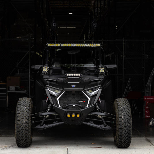 Baja Designs S8 10" Light Bar Hood Mount Kit - Polaris 2025 RZR Pro-R; Pro-S; Pro-XP