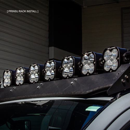 Baja Designs Toyota 7XL Linkable Roof Light Bar Kit For Prinsu Rack - Toyota 2010-24 4Runner; 2007-14 FJ Cruiser; 2005-23 Tacoma; 2007-21 Tundra