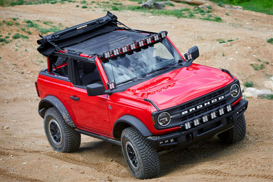 Baja Designs Ford XL Linkable Roof Mount Light Kit - Ford 2021-2025 Bronco; 2022-2025 Bronco Raptor