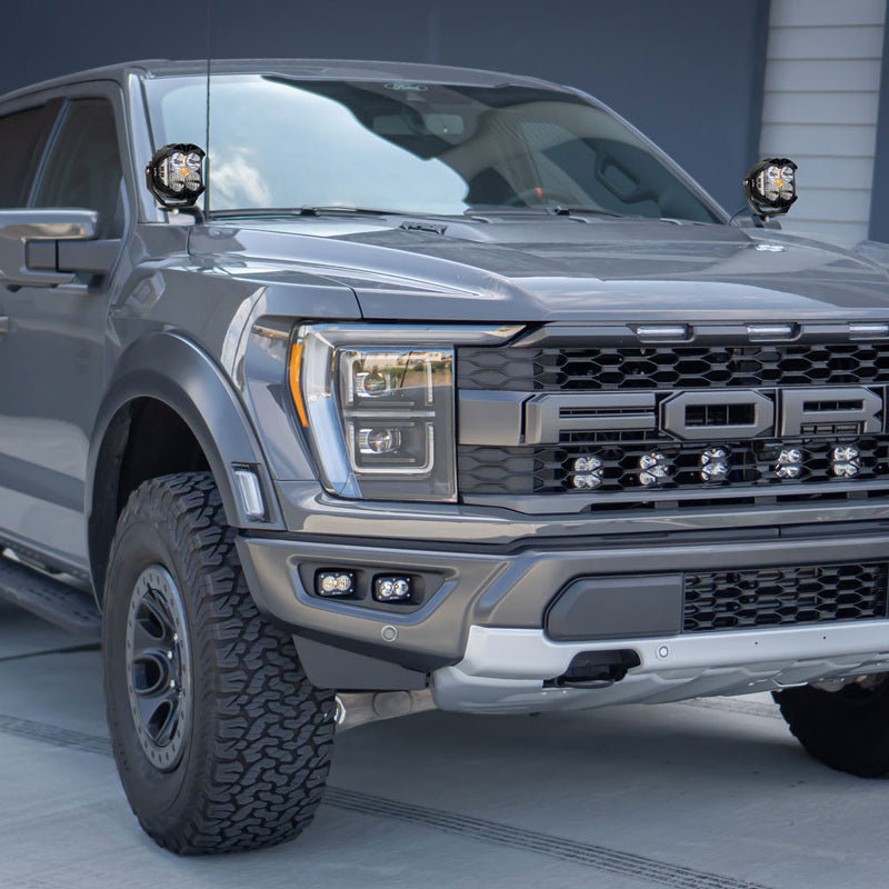 Load image into Gallery viewer, Baja Designs Ford LP4 Pro A-Pillar Light Kit - 2021-2025 Ford Raptor / Raptor R / Raptor 37
