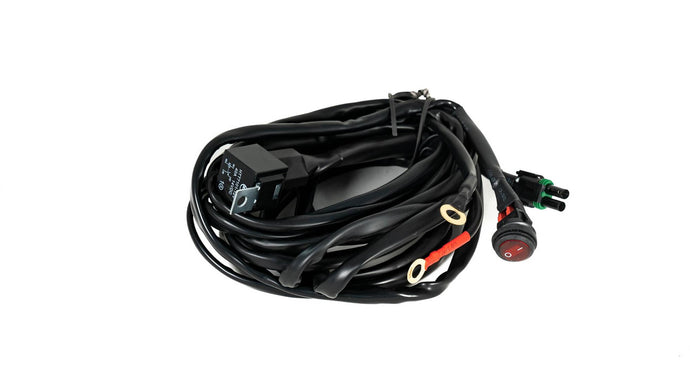 Baja Designs Squadron/S2/S1 On/Off 2-Pin Single Light Wiring Harnes - Universal