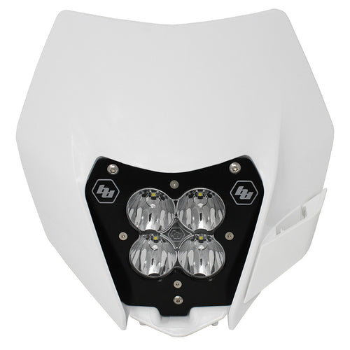 Baja Designs KTM XL80 (D/C) Headlight Kit w/ '14-16 Shell - KTM 2014-16 250 XCF-W/350 EXC-F/450 XC-W/500 EXC; 2013-16 500 XC-W