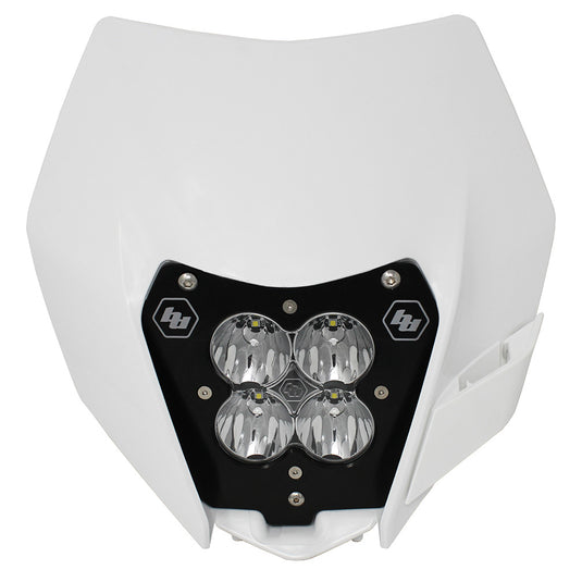 Baja Designs KTM XL80 (D/C) Headlight Kit w/ '14-16 Shell - KTM 2014-16 250 XCF-W/350 EXC-F/450 XC-W/500 EXC; 2013-16 500 XC-W